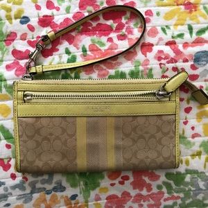 Coach Wristlet Wallet
